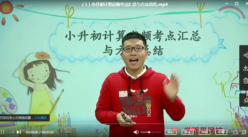 【六年级奥数课程】六年级奥数网课视频资源（竞赛班）【50讲MP4完结】（小学六年级数学网课培训）高中-初中-小学-大学等各类学习资源祝你学霸