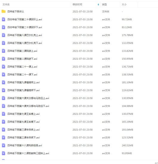 Dingtalk_20211104082847-530x550.jpg 《思泉大语文》小学四年级上下册全MP4视频+ PDF讲义课程,(可在线试看)