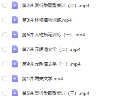 白旭 小学语文 小学六年级语文寒假班 7讲高中-初中-小学-大学等各类学习资源祝你学霸