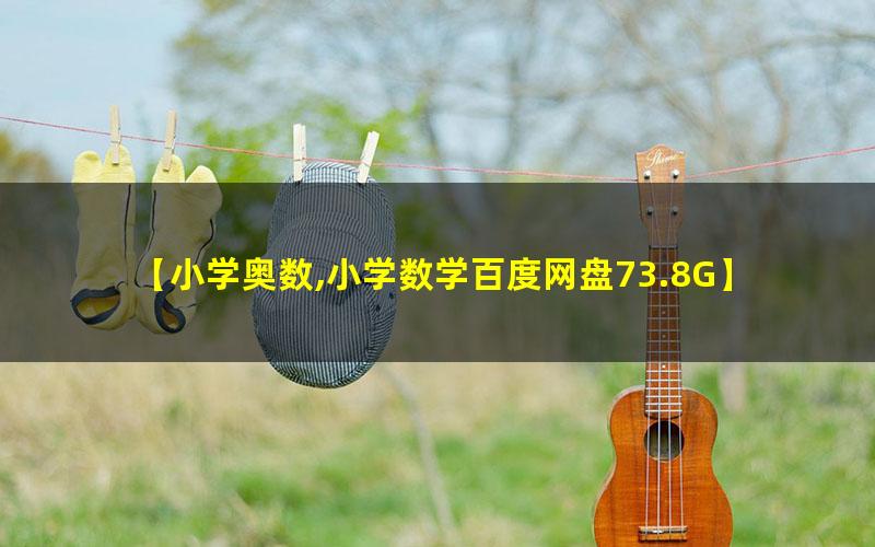 小学数学 1~6年级小学奥数七大专题高中-初中-小学-大学等各类学习资源祝你学霸